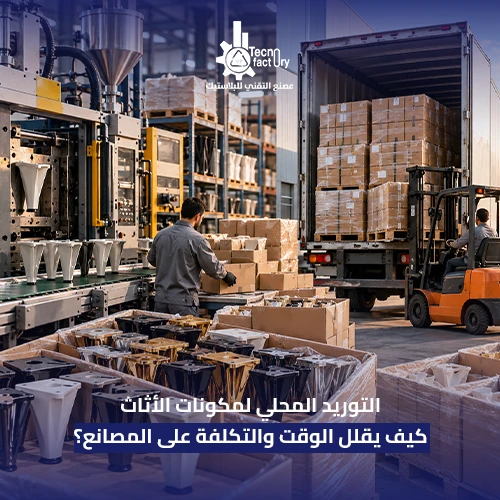 التوريد المحلي لمكونات الأثاث: كيف يقلل الوقت والتكلفة على المصانع؟
