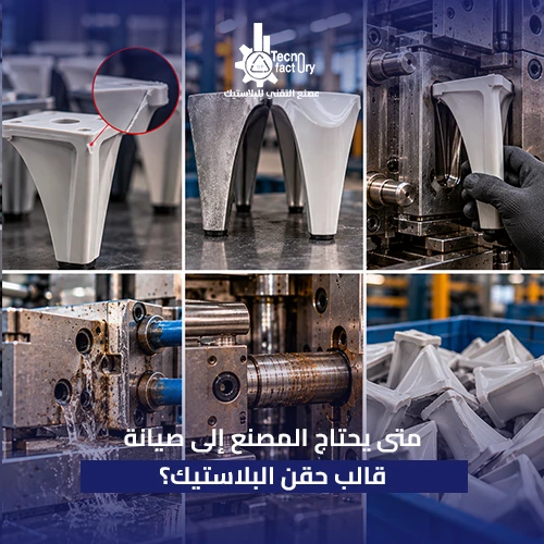 متى يحتاج المصنع إلى صيانة قالب حقن البلاستيك؟